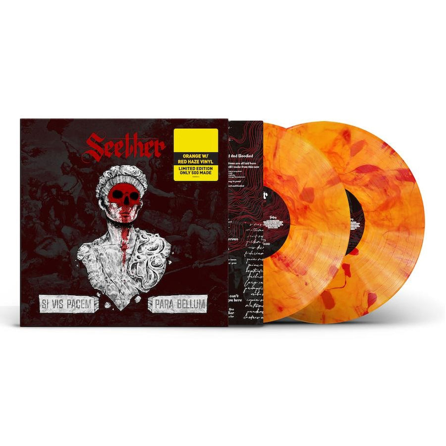 Seether - Si Vis Pacem Para Bellum Exclusive Orange & Red Swirl Vinyl [LP_Record]
