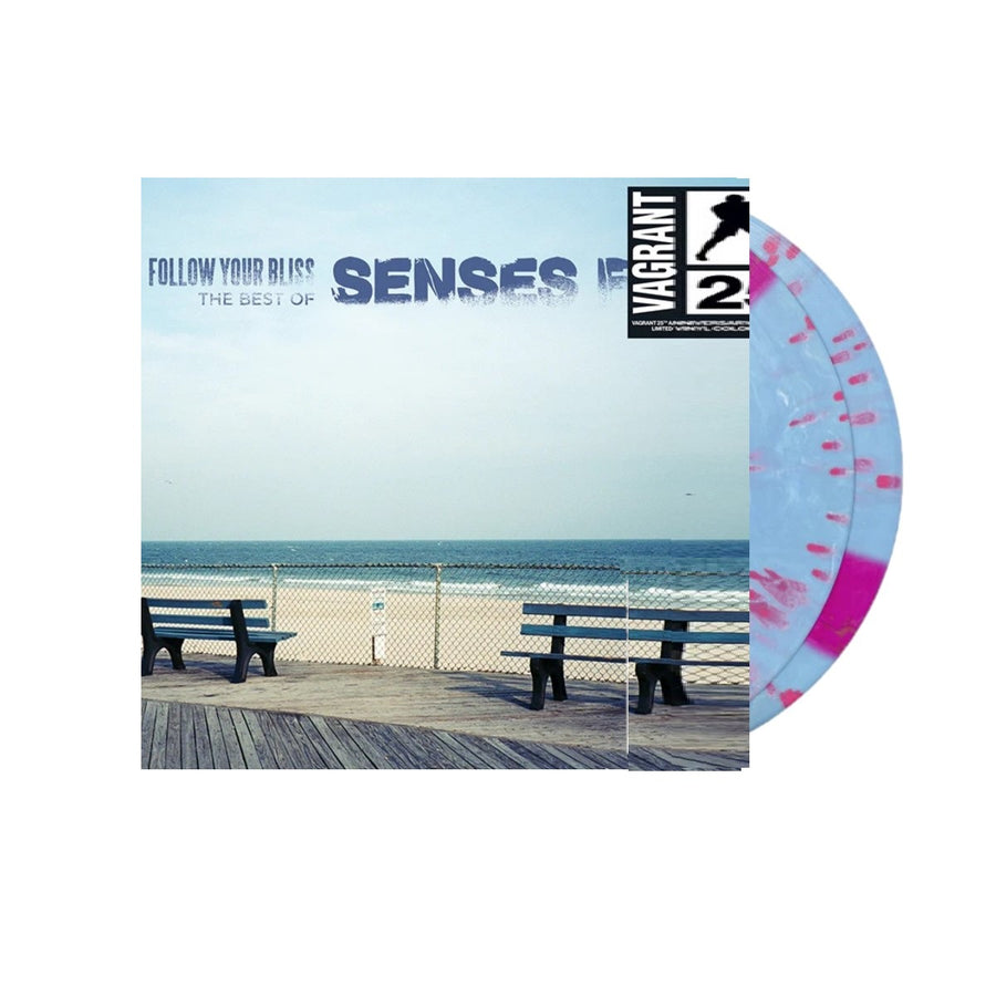 Senses Fail Follow Your Bliss The Best Of Senses Fail Exclusive Transparent Light Blue & Magenta Color Vinyl Limited Edition