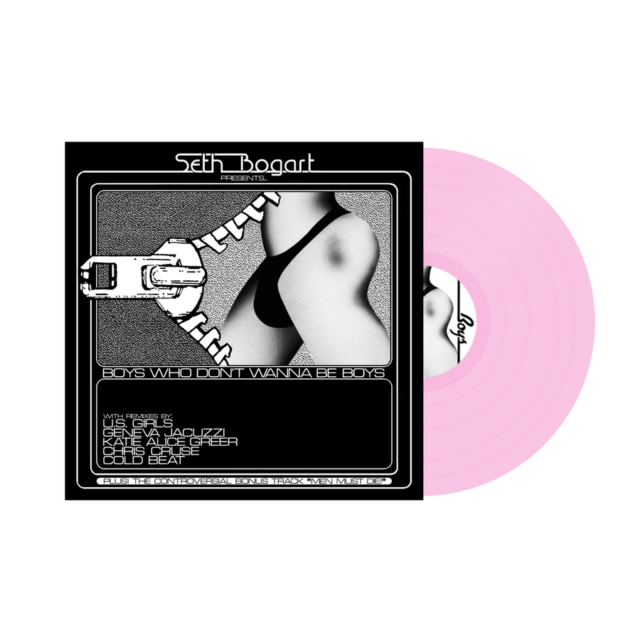 Seth Bogart - Boys Who Don't Wanna Be Boys Exclusive Limited Edition Pink Vinyl LP Record