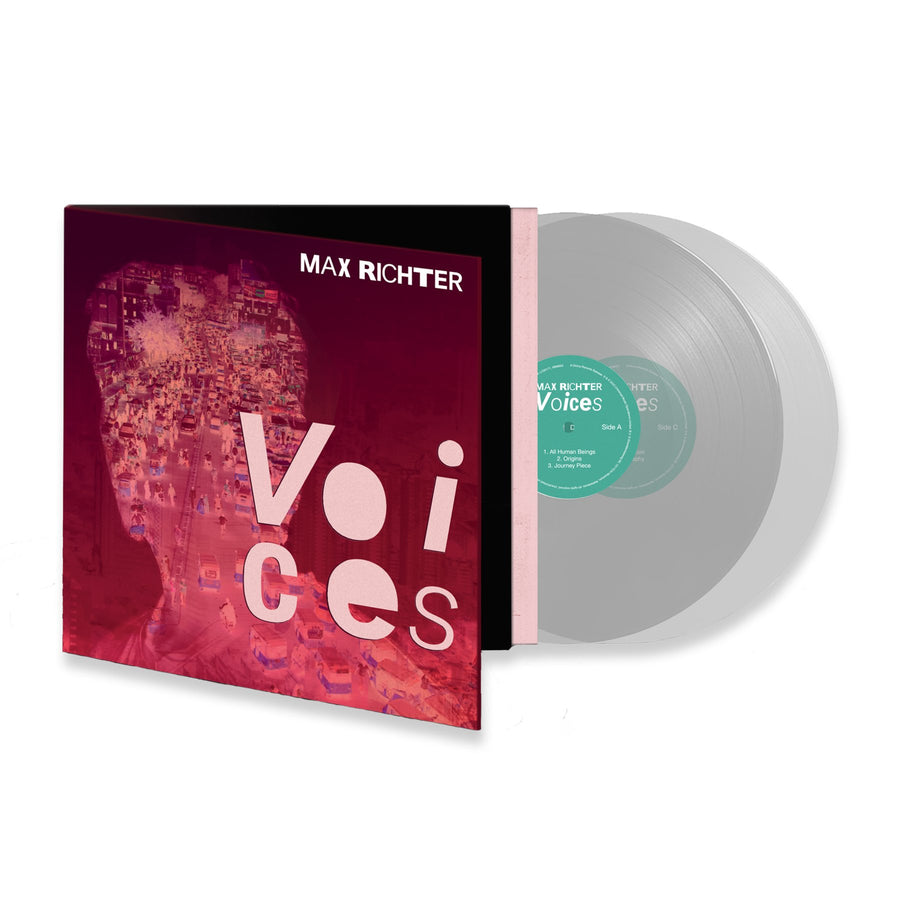 Max Richter - Voices Exclusive Clear 2x LP Vinyl Record With Signed Card