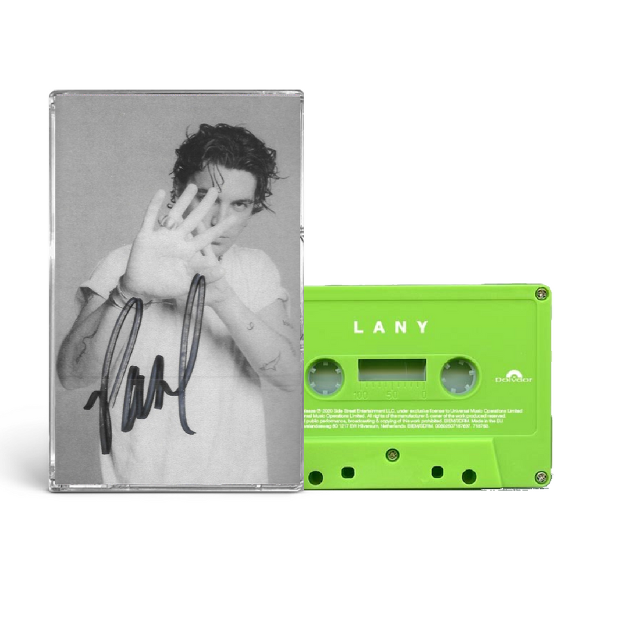 Lany - Mama's Boy Limited Edition Green Cassette Album (Cover signed by Paul)