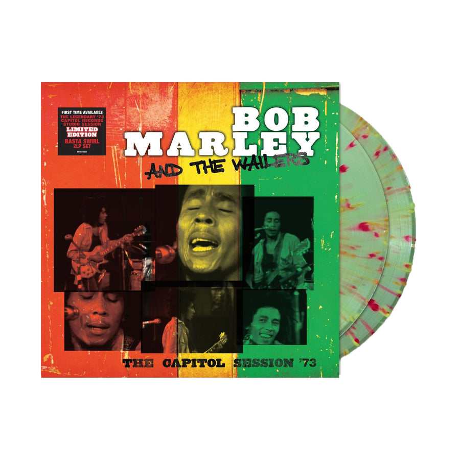 Bob Marley - The Capitol Session ‘73 Exclusive Limited Edition Rasta Swirl Vinyl 2x LP Record