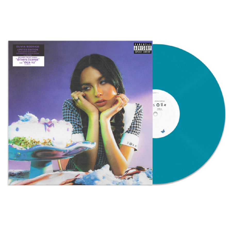 Olivia Rodrigo - SOUR Exclusive blue transparent Color Vinyl LP