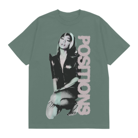 Ariana Grande - Positions Photo T-Shirt I Exclusive Front Soft Hand Print Design