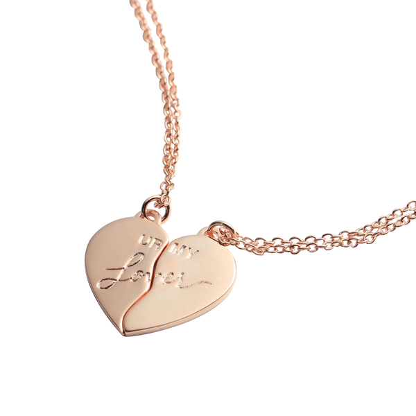Taylor Swift - Ur My Lover BFF Electroplated With Rose Gold Necklace