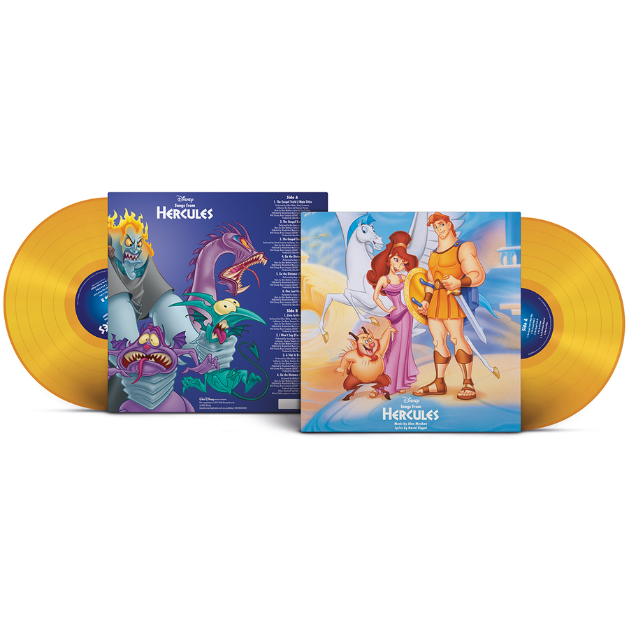 Songs From Hercules 25th Anniversary Transparent Orange Color Vinyl LP