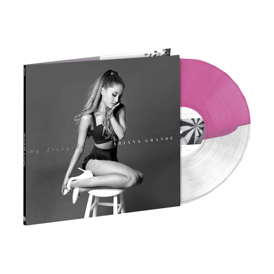 Ariana Grande - My Everything exclusive Clear Lavender Split Colored Vinyl LP