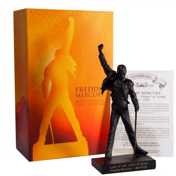 Freddie Mercury - Montreux The Statue 21 inch In Bespoke Gift Box