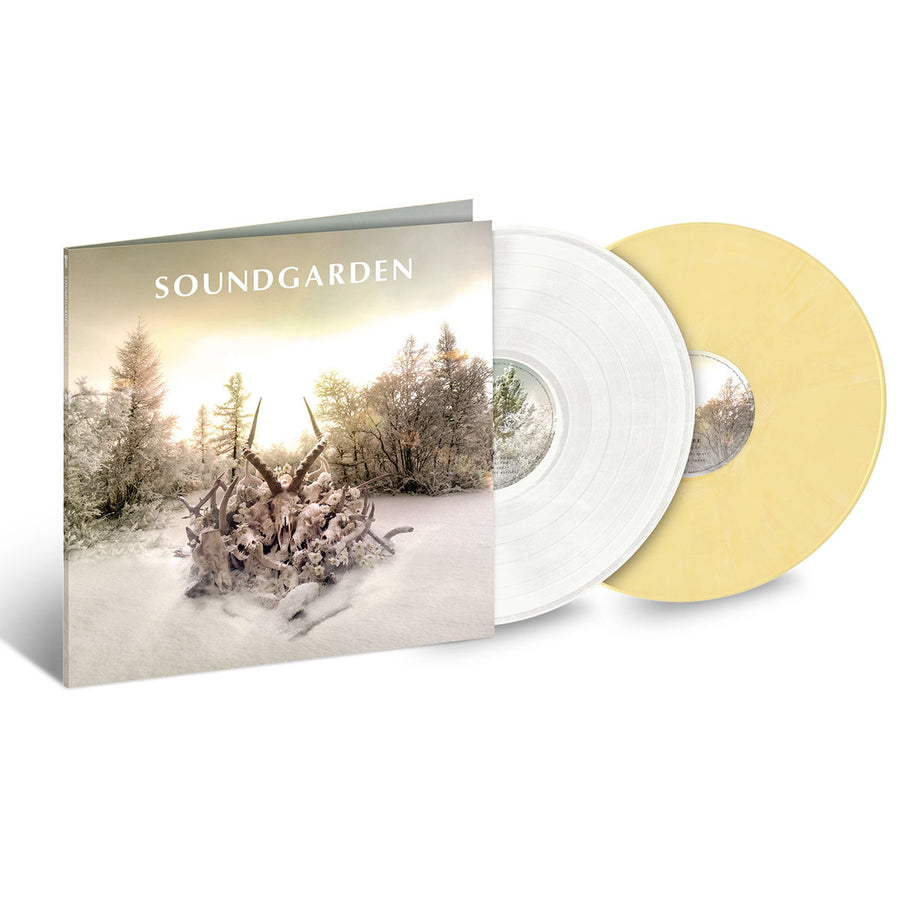 Soundgarden - King Animal Exclusive Limited Edition Snowy White And Buttercream Yellow Vinyl LP