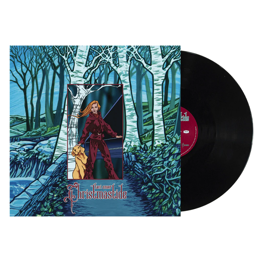 Tori Amos Christmastide Exclusive Limited Edition Black Colored Vinyl LP with signed Art