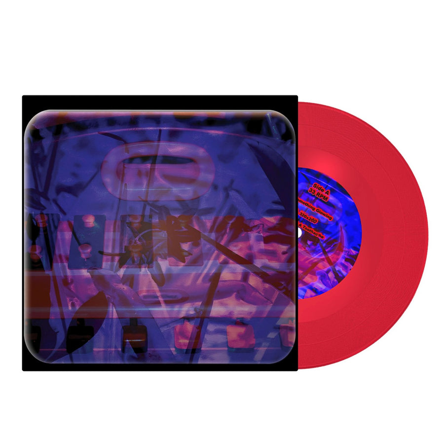 Lemon Demon - Something Glowing 7 inch Neon Red Vinyl Record