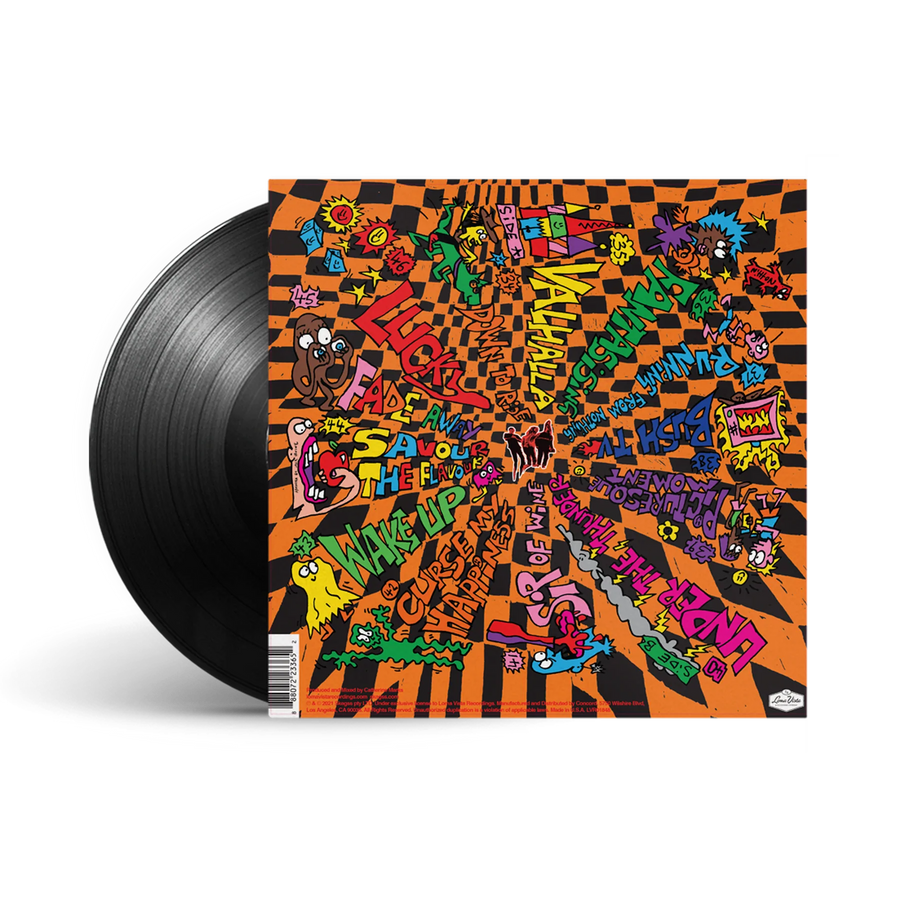 Skegss - Rehearsal Exclusive Limited Edition Standard Black Color Vinyl LP Record with Orange Cover