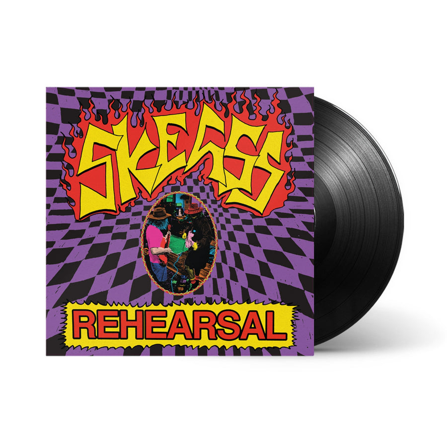 Skegss - Rehearsal Exclusive Limited Edition Standard Black Color Vinyl LP with Purple Cover