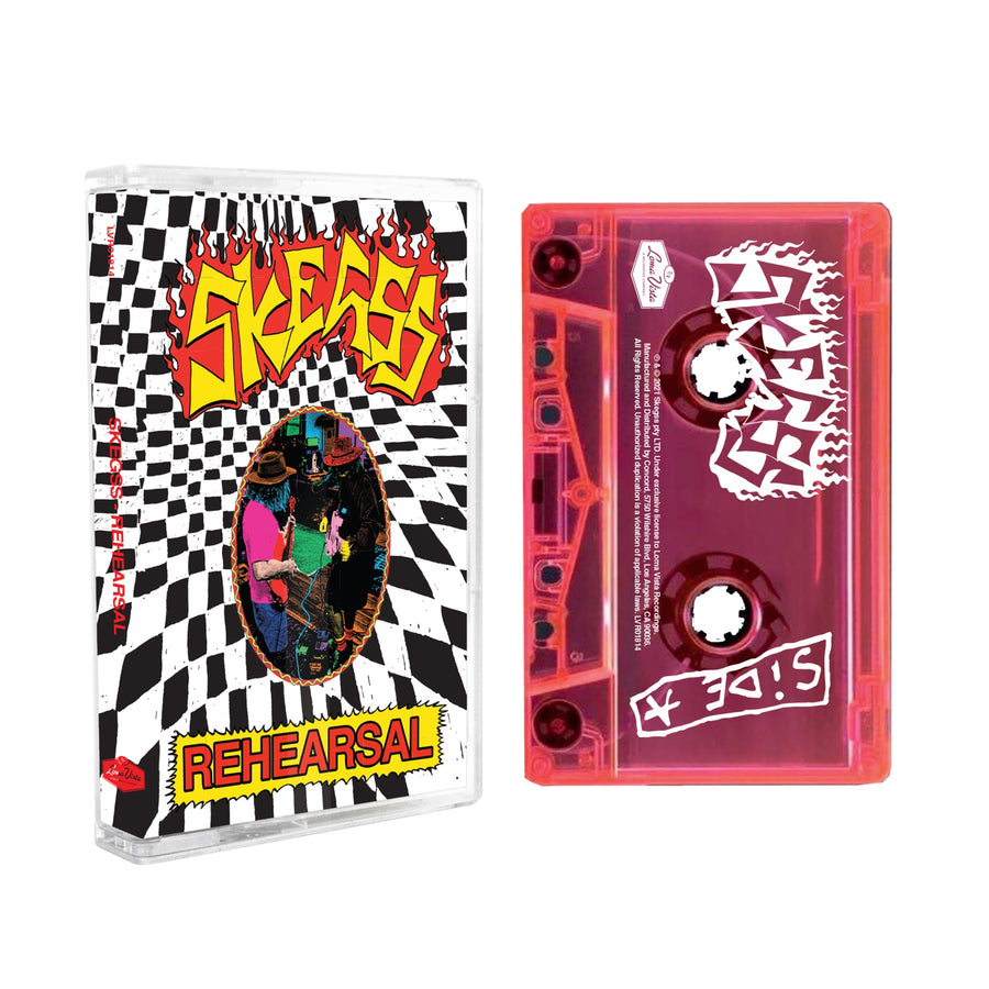 Skegss - Rehearsal Exclusive Limited Edition Pink Shell Color Cassette