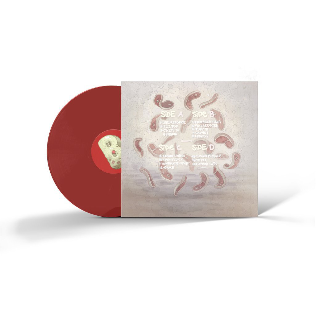 Aesop Rock Skelethon Exclusive Limited Edition Red Color Vinyl LP Reco ...