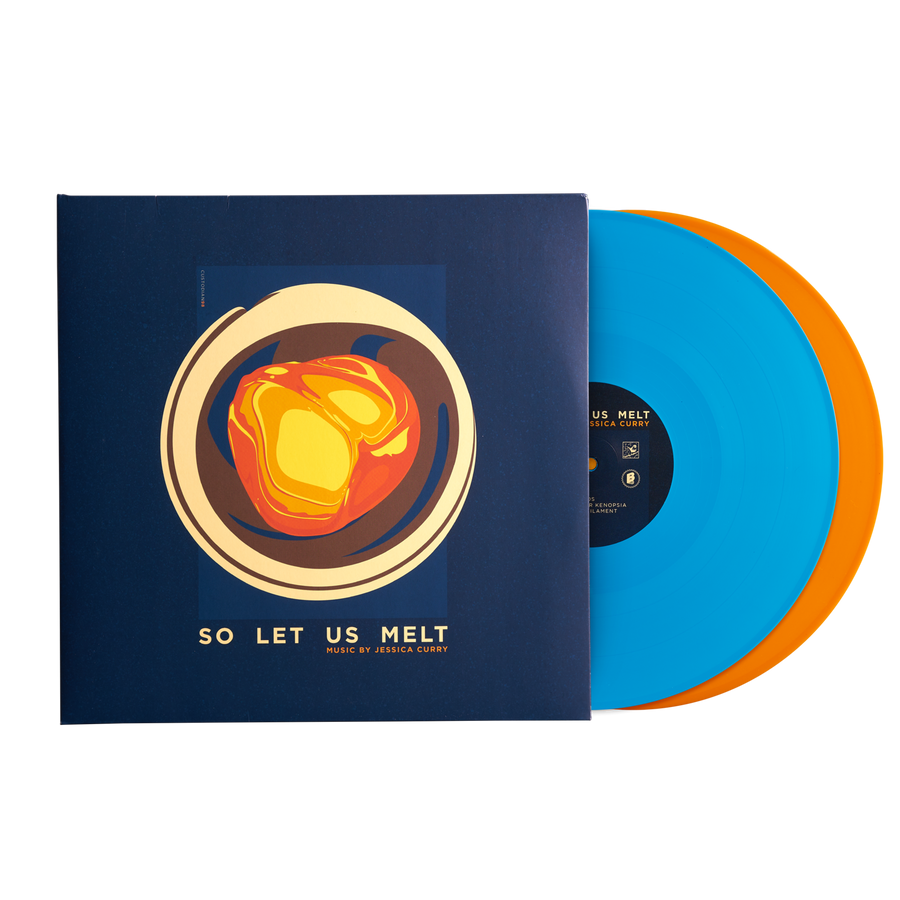 Jessica Curry - So Let Us Melt  (Official Soundtrack)  Exclusive Limited Edition Blue/Orange Vinyl 2xLP Record