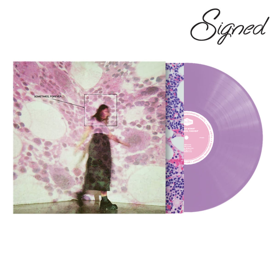 Soccer Mommy Sometimes Forever Exclusive Limited Edition Pink Color Vinyl LP With Signed Print