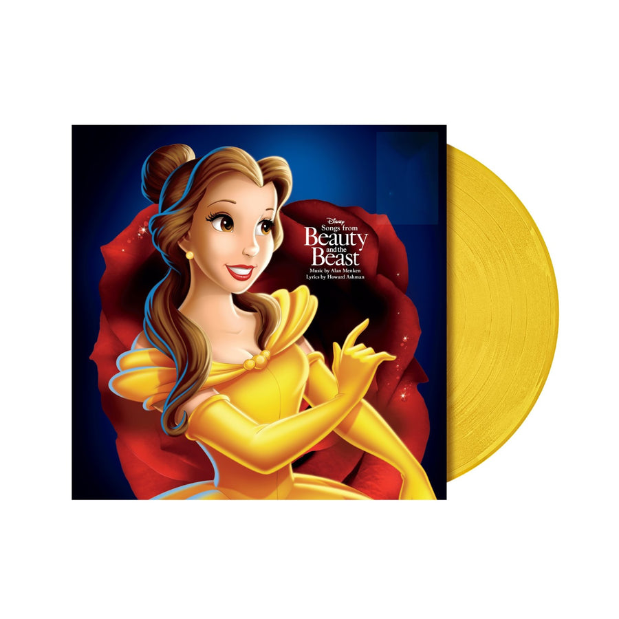 Songs From Beauty and the Beast Exclusive Limited Edition Yellow Color Vinyl LP Record