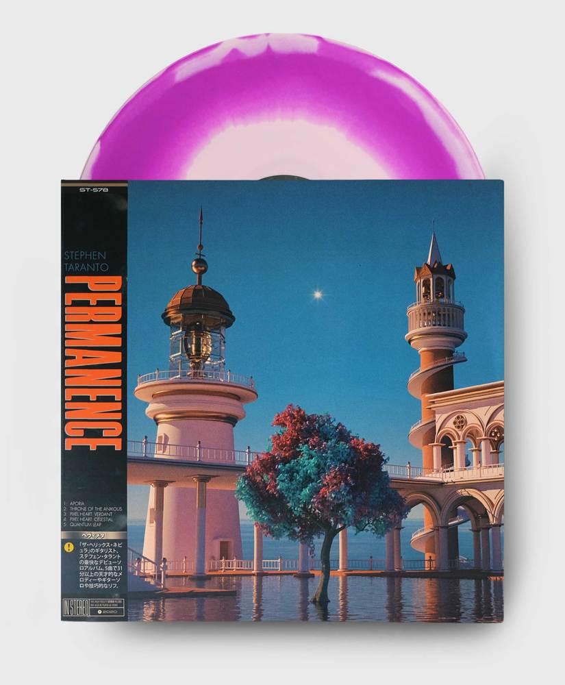 Stephen Taranto - Permanence Exclusive Limited Edition Purple & Pink Vinyl LP_Record