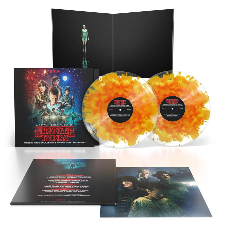 Kyle Dixon & Michael Stein - Stranger Things Season 1 Vol. 2 Limited Edition Orange Ghostly effect Vinyl 2x LP
