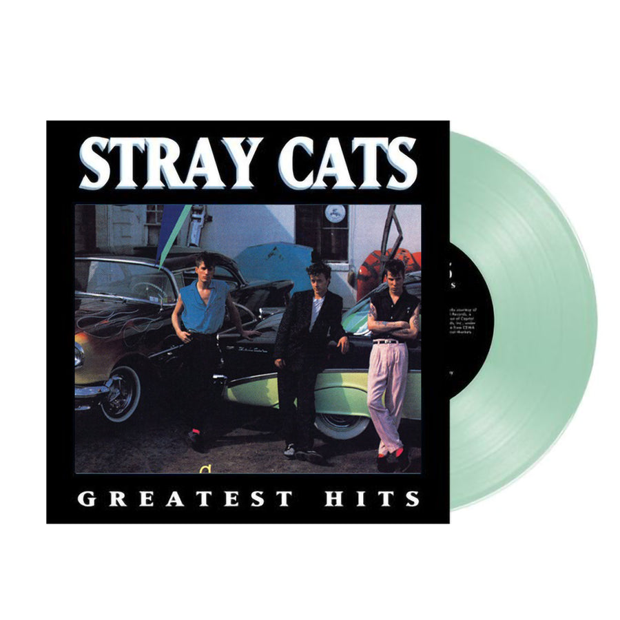 Stray Cats - Greatest Hits Exclusive Coke Bottle Clear LP Color Vinyl Record