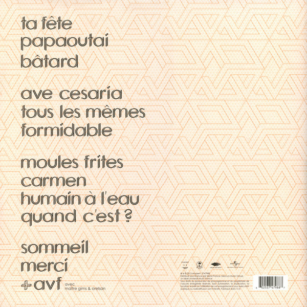 Stromae - Racine Carree Exclusive Orange Colored 2x LP Vinyl Record
