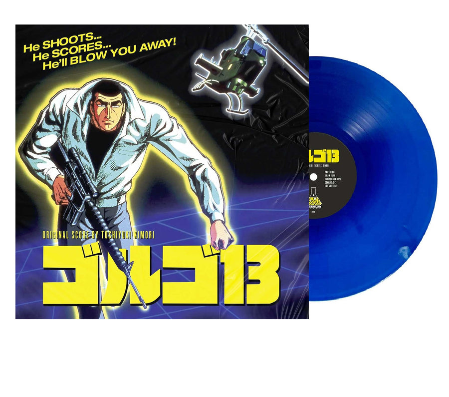 Golgo 13: The Professional Limited Edition Solid Blue Vinyl LP_Record