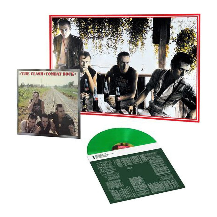 The Clash - The Combat Rock Exclusive Green Vinyl LP Record