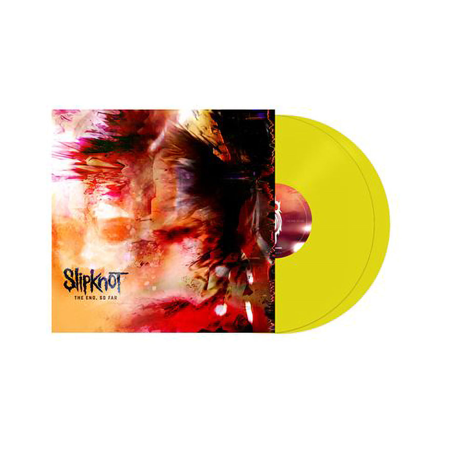 Slipknot - The End, So Far Exclusive Limited Edition Neon Yellow Color Vinyl 2x LP Record