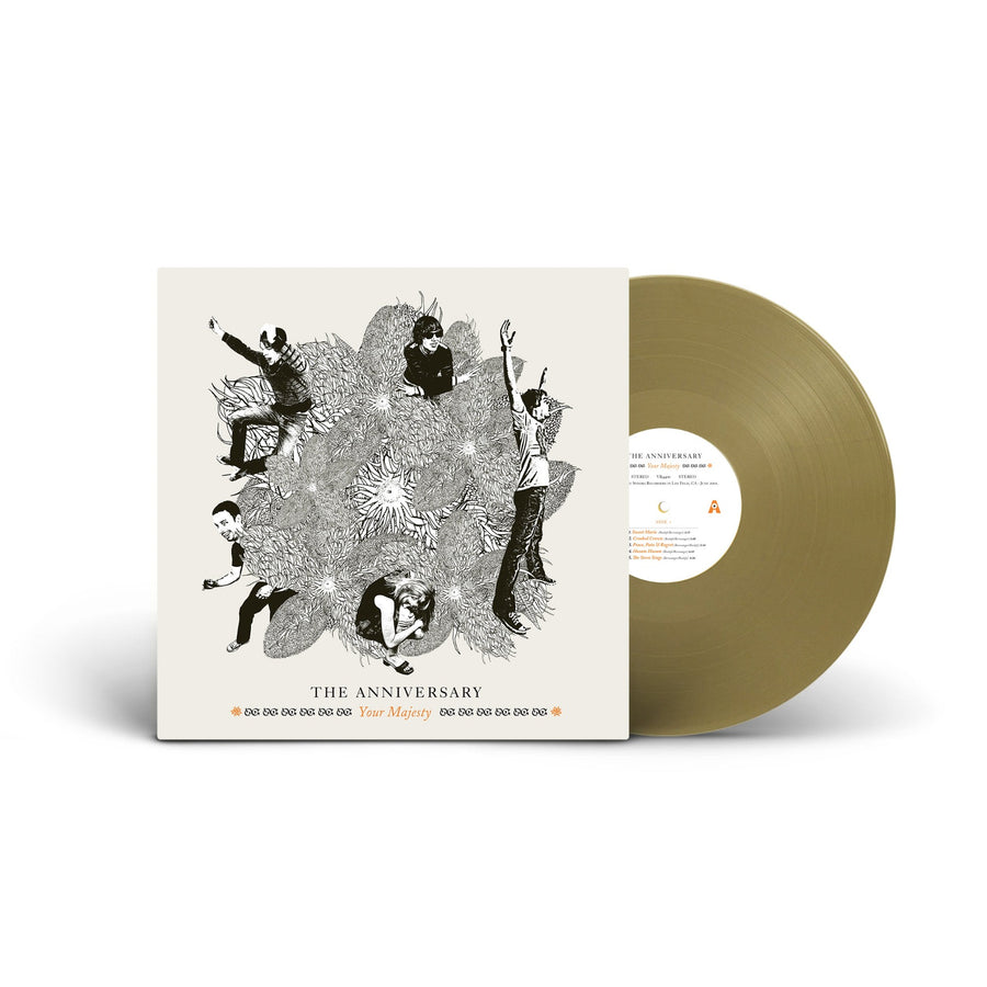 The Anniversary - Your Majesty Exclusive Limited Edition Gold Color Vinyl LP Record