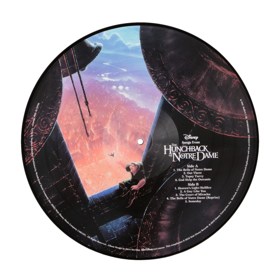 The Hunchback Of Notre Dame Original Movie Soundtrack Picture Disc Vinyl