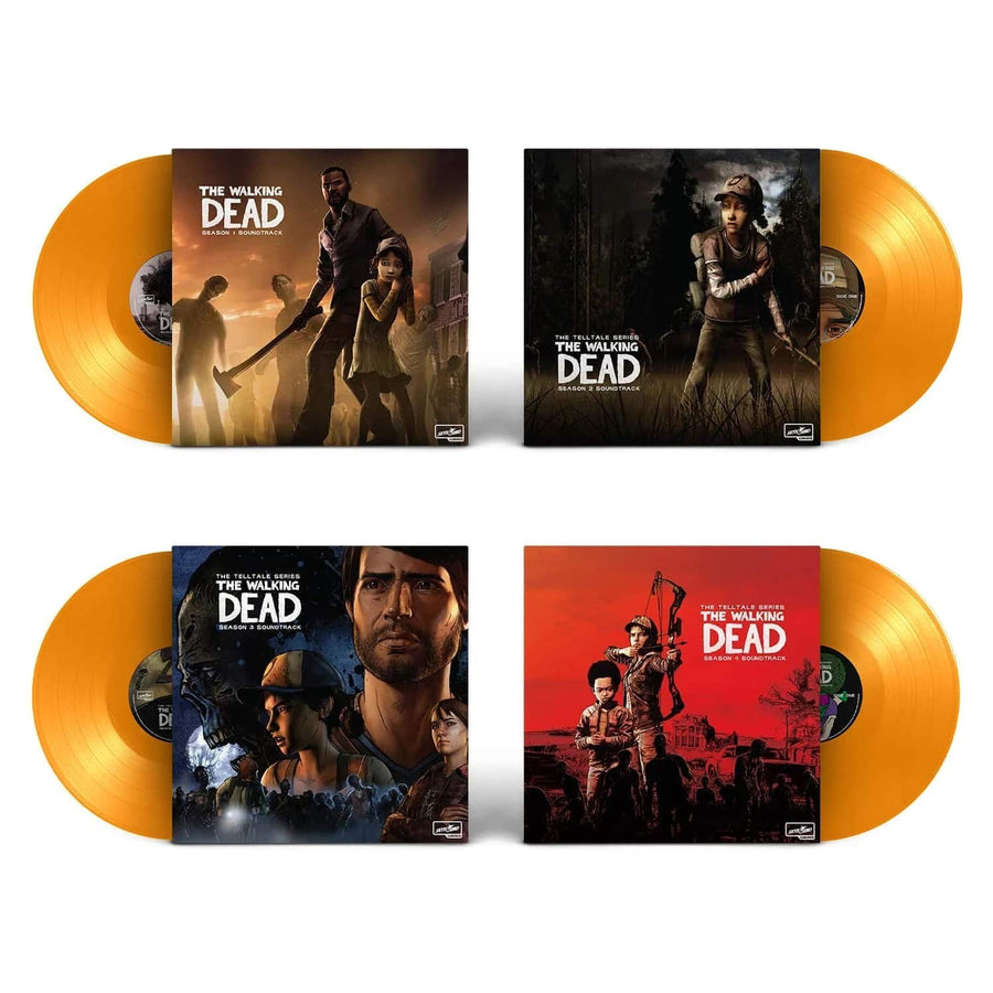 The Telltales Series The Walking Dead (Soundtrack Collection) Exclusive Limited Edition Yellow Opaque Colored 4x Vinyl LP Box Set