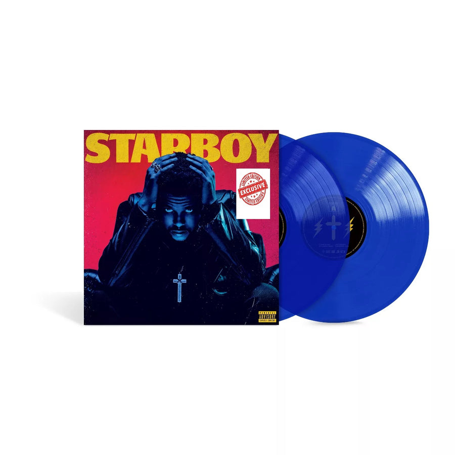 The Weeknd - Starboy Exclusive Limited Edition Translucent Blue Vinyl [2LP_Record]