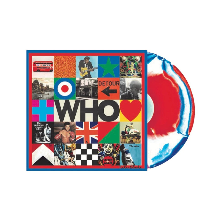 Who Limited 180 Gram Red White and Blue Marbled Vinyl Numbered 1/3000