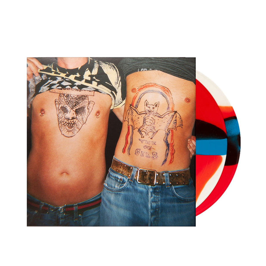 Thee Oh Sees - Singles Collection 1 & 2 Exclusive Red/Cloudy Clear/Blue Twist Color Vinyl 2x LP