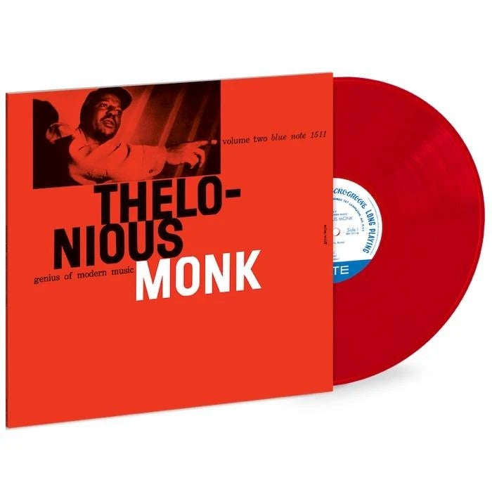 Thelonious Monk - Genius of Modern Music Vol. 2 Exclusive Limited Edition Red Vinyl LP