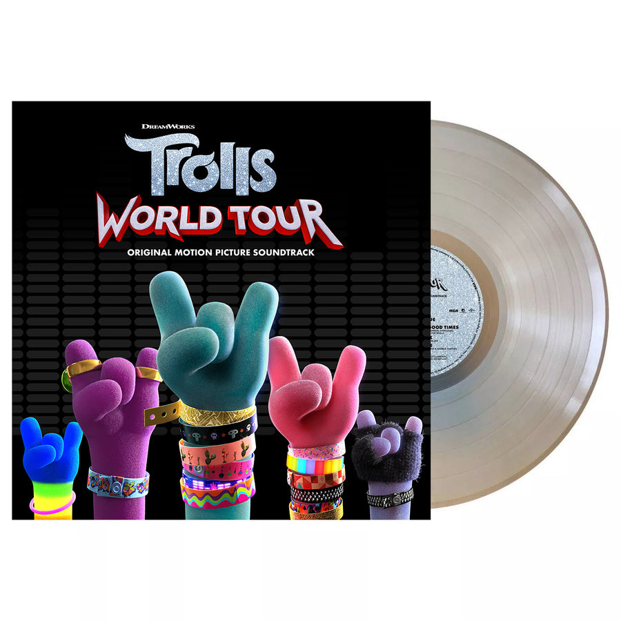 Trolls World Tour Soundtrack OST Exclusive Limited Edition Clear White Vinyl LP