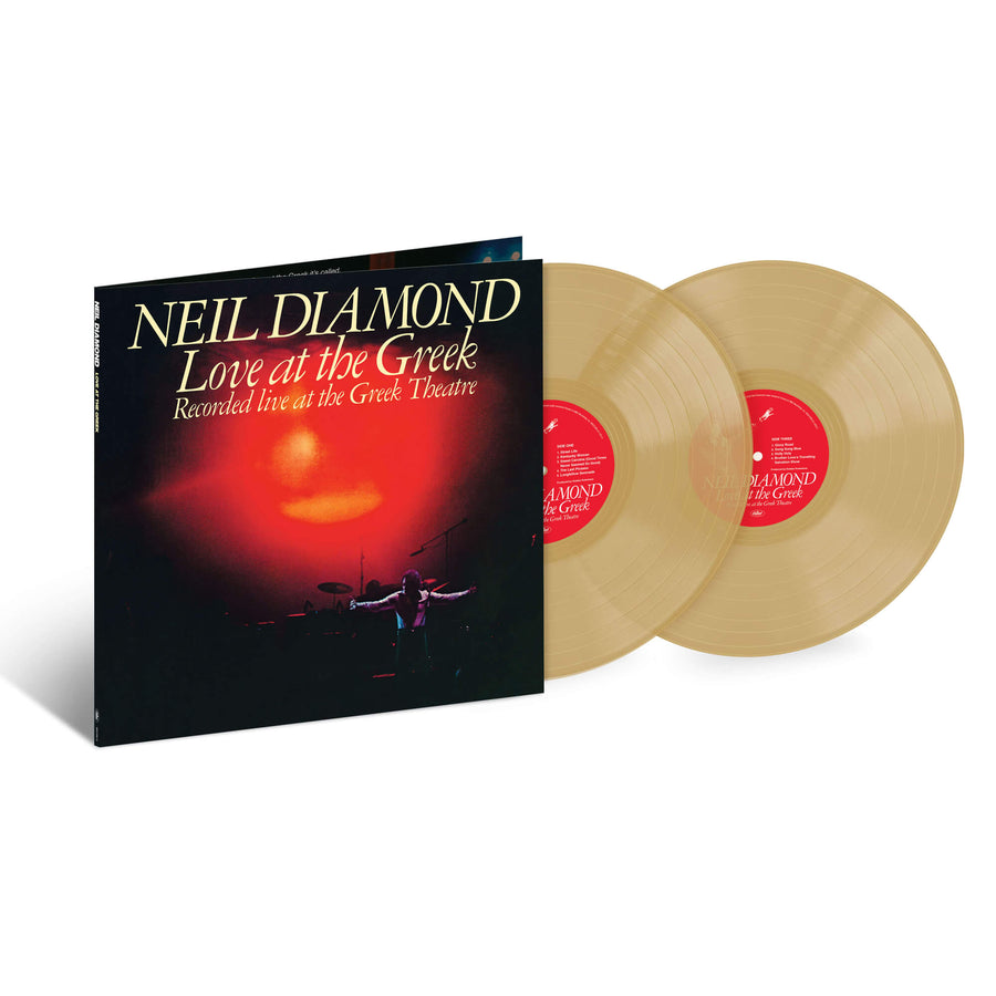 Neil Diamond - Love At The Greek Limited Edition Gold Vinyl 2LP