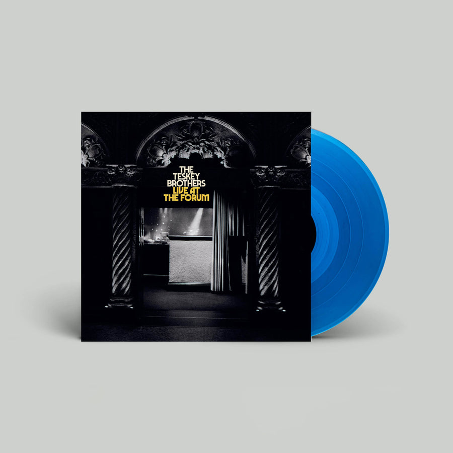The Teskey Brothers - Live At The Forum Limited Edition Blue Vinyl LP With Alternative Artwork 