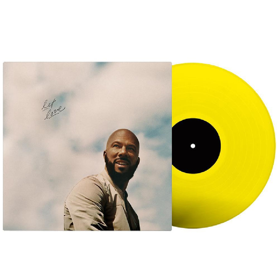Common - Let Love Exclusive Limited Edition Yellow Colored Vinyl LP Record