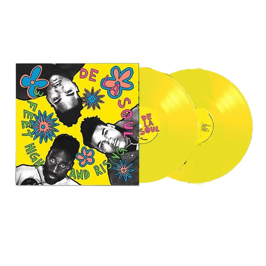 De La Soul - 3 Feet High And Rising Exclusive Limited Edition Yellow Color 2xLP Vinyl Record