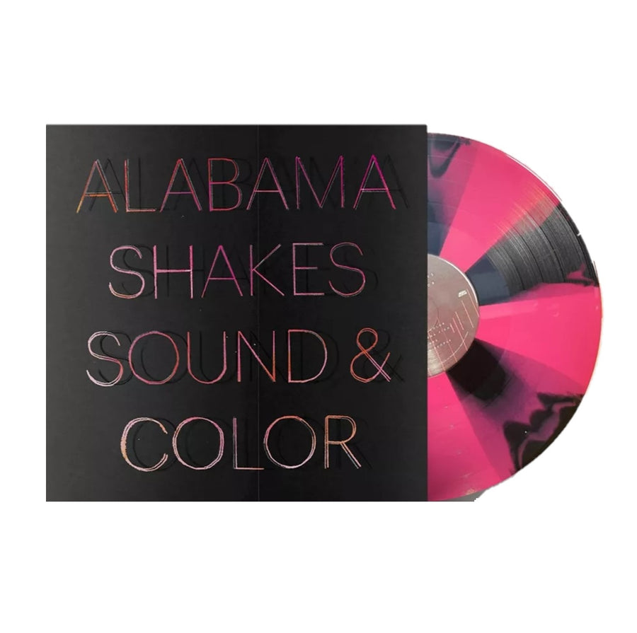 Alabama Shakes - Sound & Color Exclusive Limited Edition Magenta & Black Cornetto Vinyl LP Record