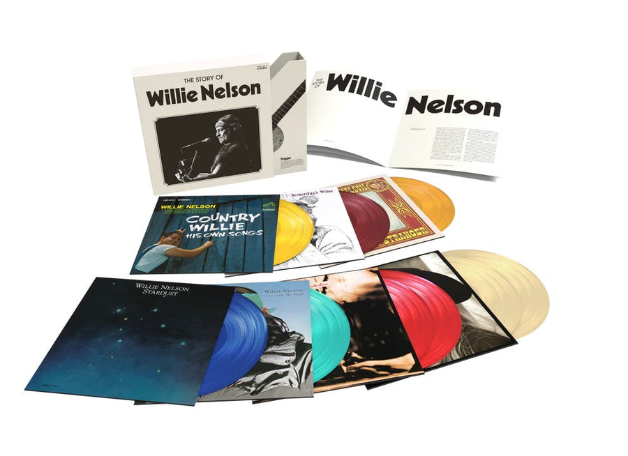 The Story of Willie Nelson Exclusive VMP Anthology 9x LP Vinyl Bundle