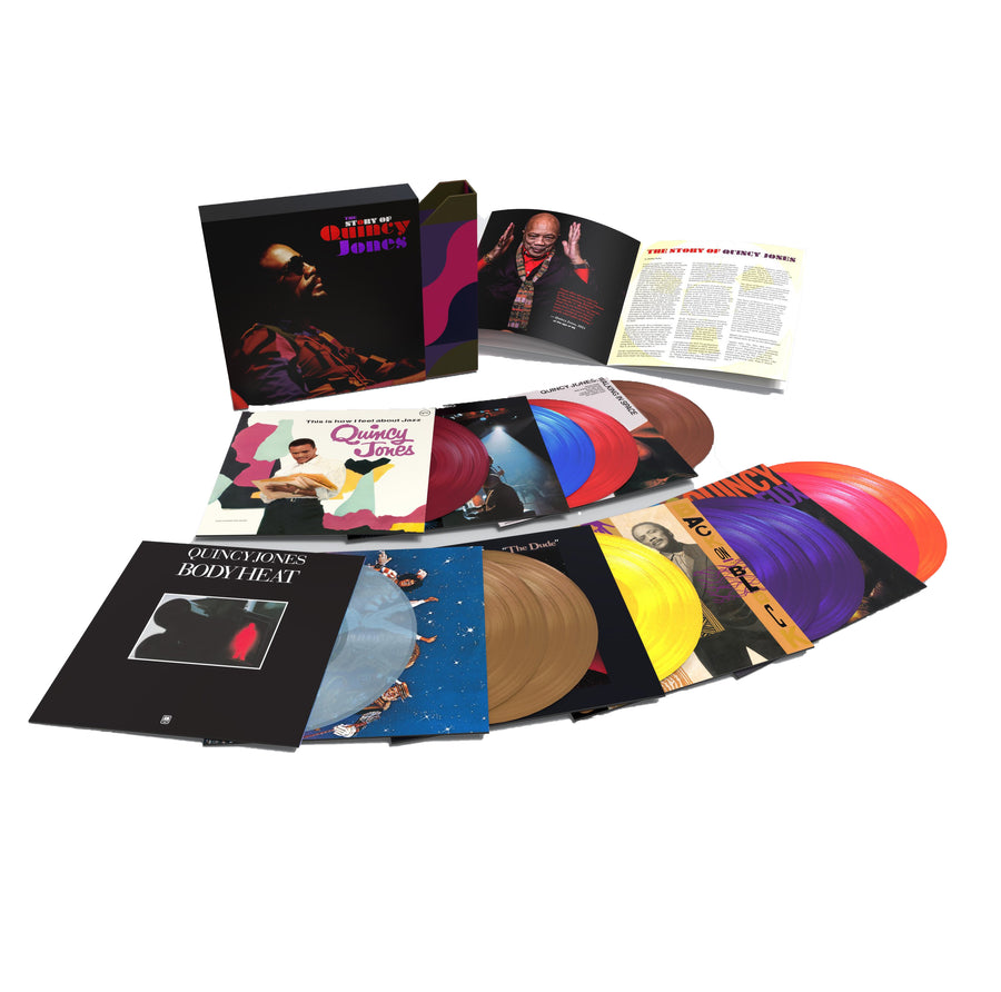 The Story of Quincy Jones Exclusive VMP Club Edition 12 LP Vinyl Bundle