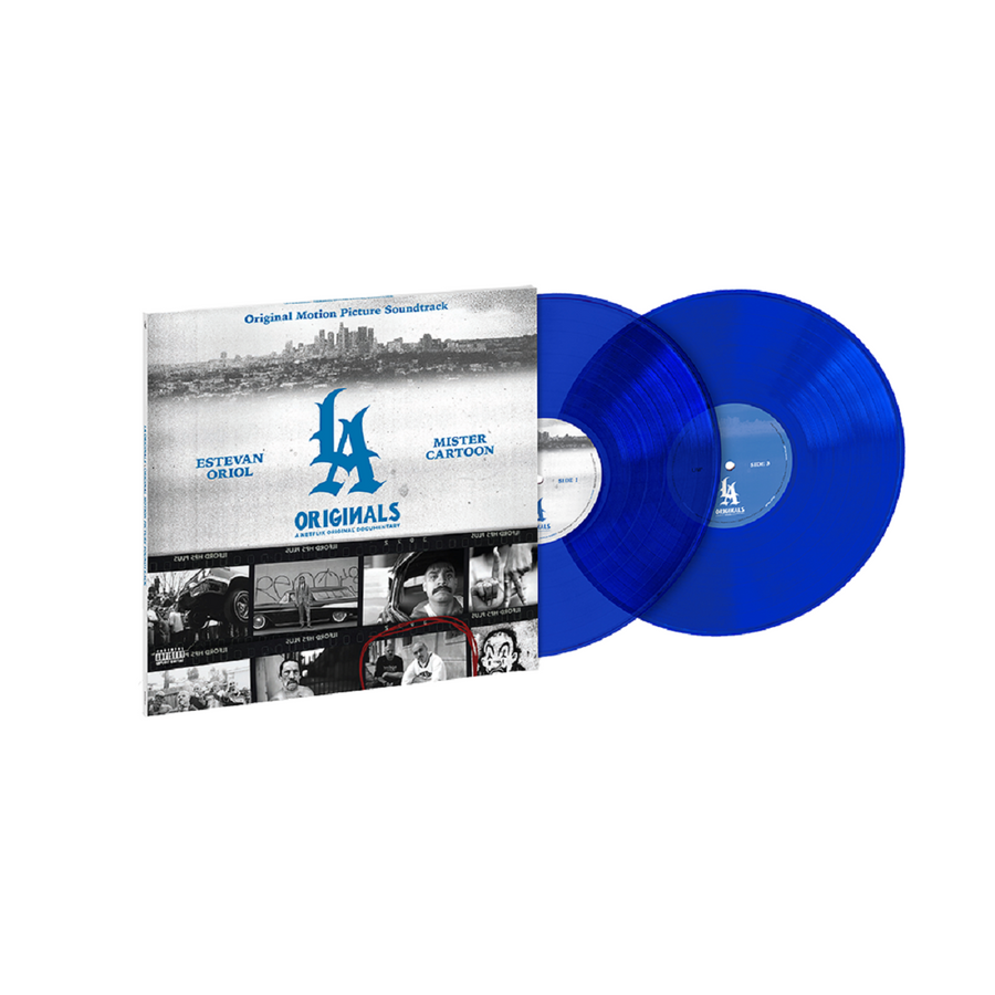 Various Artists - LA Originals Limited Edition Blue Vinyl 2x LP Record