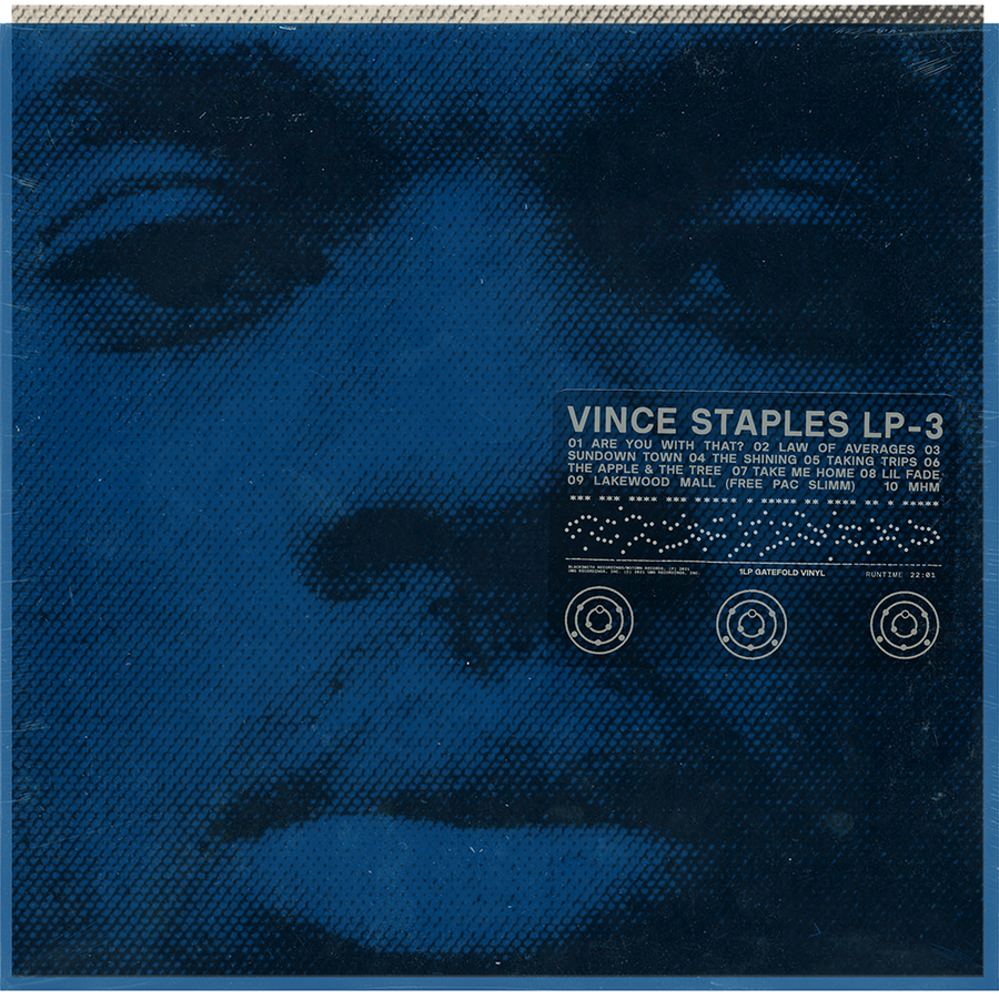 Vince Staples Limited Edition Exclusive Blue Colored LP Vinyl Record