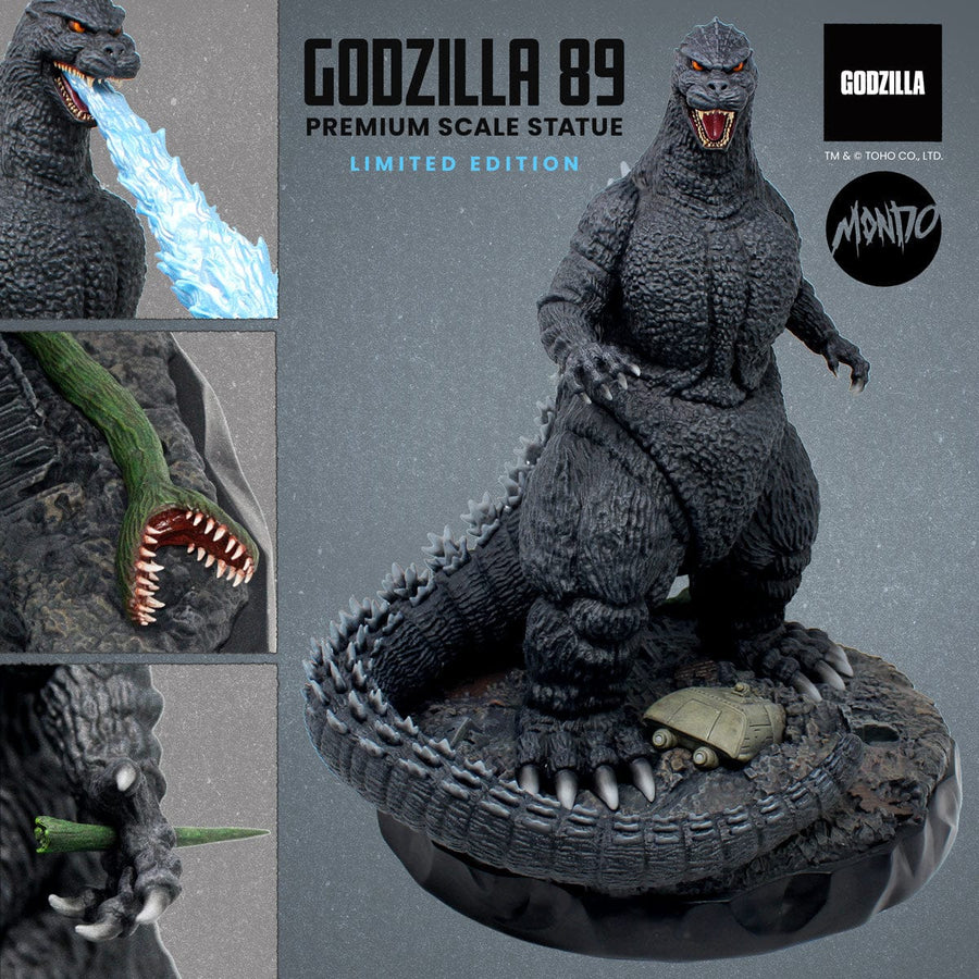 Godzilla 89 MONDO Exclusive Limited Edition Premium Scale RARE Statue Figurine