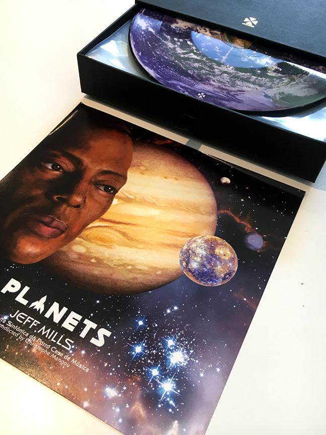 Jeff Mills - Planets 9x 7 inch Picture Disc Vinyl Boxset