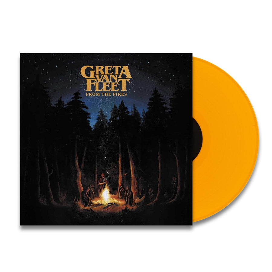 GRETA VAN FLEET - From The Fires Exclusive Limited Edition Yellow Colored Vinyl LP Record