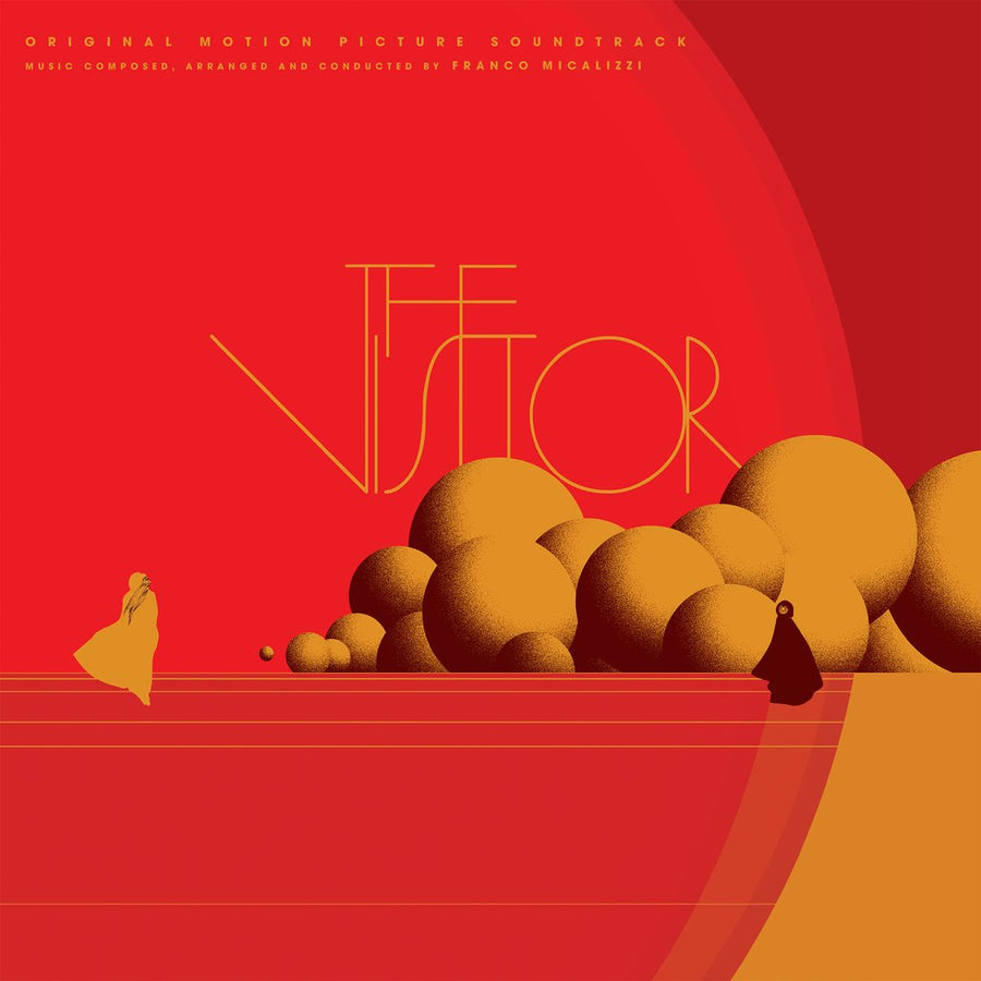Franco Micalizzi ‎- The Visitor Original Motion Picture Soundtrack Limited Edition Sunburst Vinyl [2LP_Record]  Composer Franco Micalizzi Artist Jay Shaw Label Mondo Music Property The Visitor